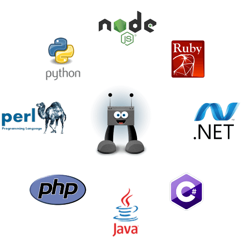 supported programming languages api languages