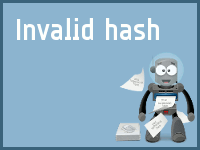 invalid hash